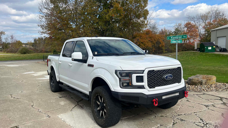 Load image into Gallery viewer, Fishbone Offroad Hood Light Pod Bracket for 2015-2023 F150/Raptor FB21353
