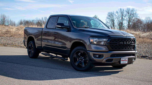Fishbone Offroad Oval Side Steps for 2019 & Up Dodge Ram 1500 QUAD CAB FB21374