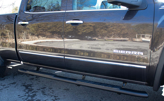 Fishbone Offroad Oval Side Steps for 2007-2019 Chevy/GMC CREW CAB Pickups FB21381