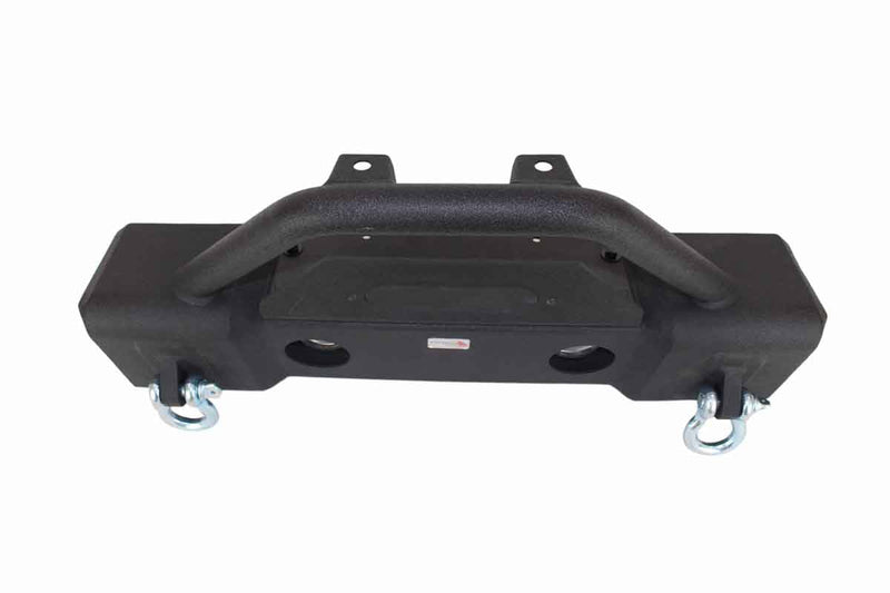 Load image into Gallery viewer, Fishbone Offroad Stubby Winch Bumper with Tube Guard for 2007-2018 Jeep Wrangler FB22001
