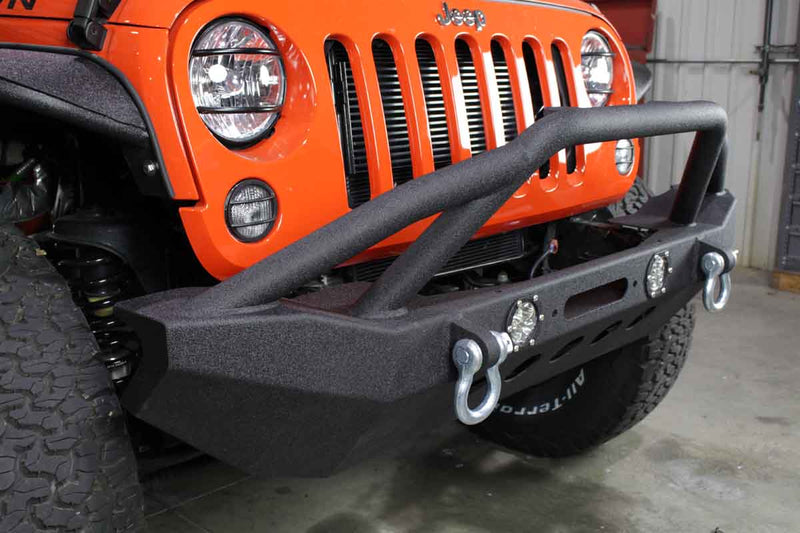 Load image into Gallery viewer, Fishbone Offroad Winch Bumper for 2007-2018 Jeep Wrangler FB22003
