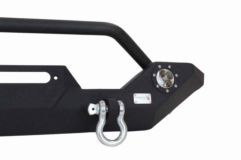 Load image into Gallery viewer, Fishbone Offroad Front Winch Bumper with LED's for 1987-2006 Jeep Wrangler FB22016
