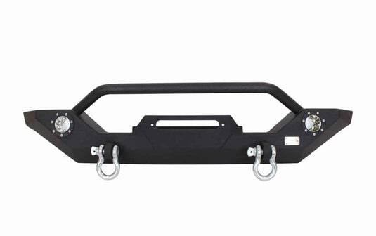 Fishbone Offroad Front Winch Bumper with LED's for 1987-2006 Jeep Wrangler FB22016