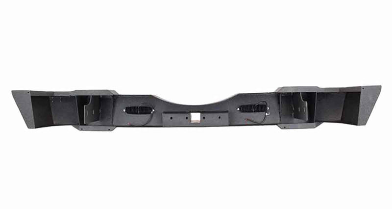 Load image into Gallery viewer, Fishbone Offroad Rear Bumper with LED Lights for 2007-2018 Jeep Wrangler FB22032
