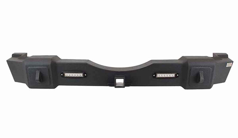 Load image into Gallery viewer, Fishbone Offroad Rear Bumper with LED Lights for 2007-2018 Jeep Wrangler FB22032
