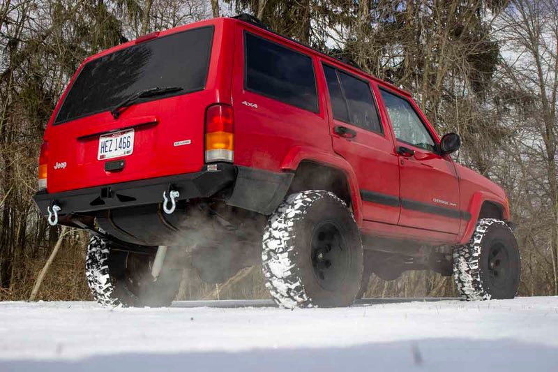Load image into Gallery viewer, Fishbone Offroad Bullhead Rear Bumper for 1987-2001 Jeep Cherokee FB22079
