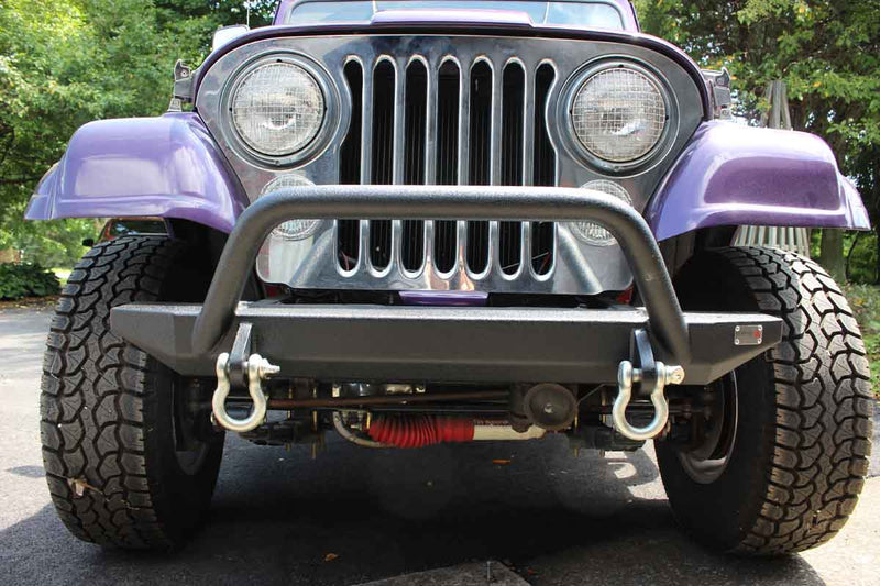 Load image into Gallery viewer, Fishbone Offroad Piranha Front Bumper for 1976-1995 Jeep CJ/Wrangler FB22080
