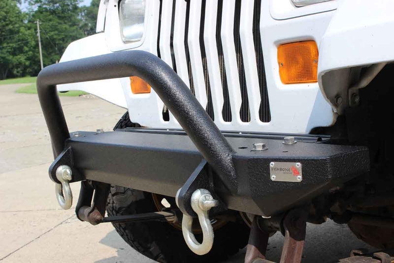 Load image into Gallery viewer, Fishbone Offroad Piranha Front Bumper for 1976-1995 Jeep CJ/Wrangler FB22080
