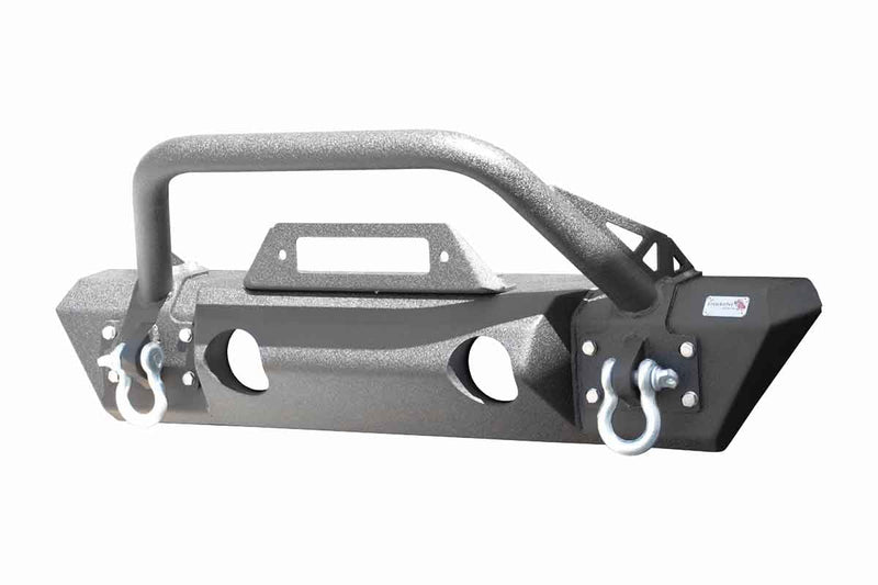 Load image into Gallery viewer, Fishbone Offroad Front Stubby Winch Bumper for 2018 &amp; Up Jeep Wrangler/Gladiator FB22178
