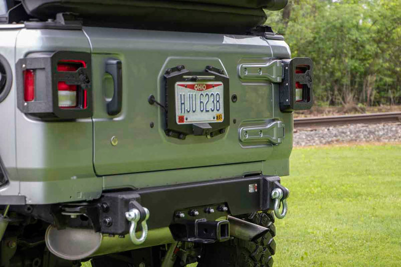 Load image into Gallery viewer, Fishbone Offroad Rear Bumper Delete for 2018-Up Jeep Wrangler FB22179
