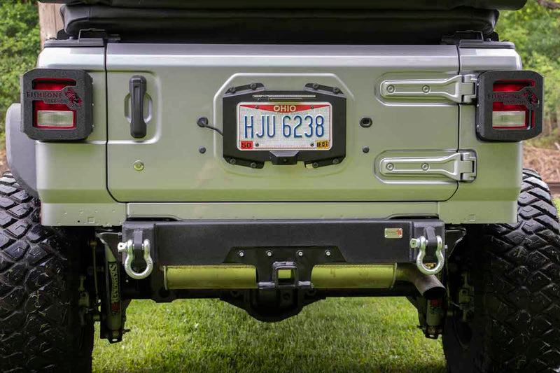 Load image into Gallery viewer, Fishbone Offroad Rear Bumper Delete for 2018-Up Jeep Wrangler FB22179
