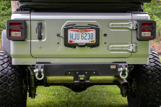 Fishbone Offroad Rear Bumper Delete for 2018-Up Jeep Wrangler FB22179