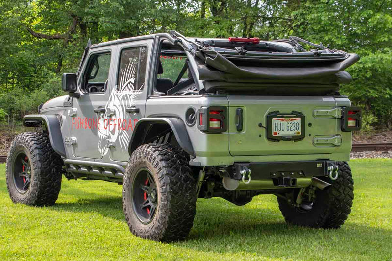 Load image into Gallery viewer, Fishbone Offroad Rear Bumper Delete for 2018-Up Jeep Wrangler FB22179
