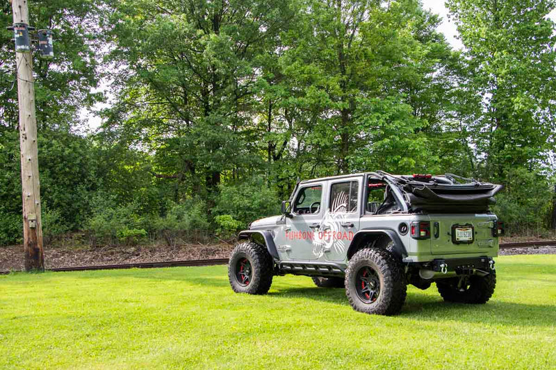 Load image into Gallery viewer, Fishbone Offroad Rear Bumper Delete for 2018-Up Jeep Wrangler FB22179
