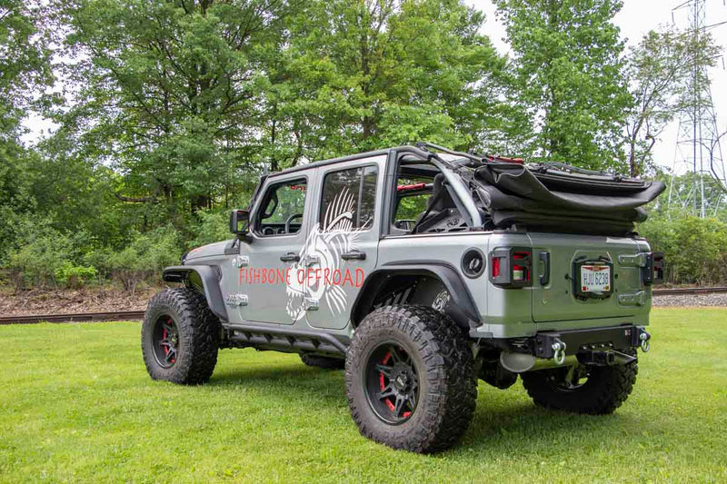 Load image into Gallery viewer, Fishbone Offroad Rear Bumper Delete for 2018-Up Jeep Wrangler FB22179
