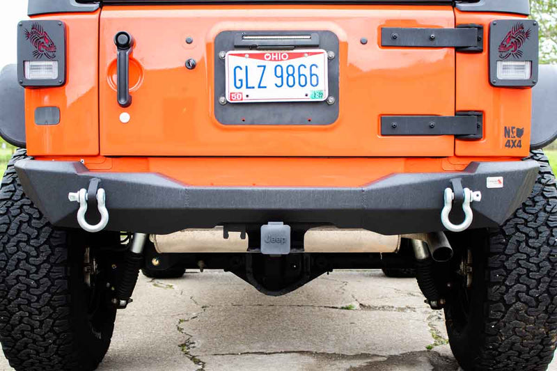 Load image into Gallery viewer, Fishbone Offroad Mako Rear Bumper for 2007-2018 Jeep Wrangler FB22278
