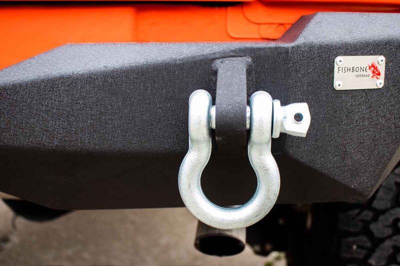 Load image into Gallery viewer, Fishbone Offroad Mako Rear Bumper for 2007-2018 Jeep Wrangler FB22278
