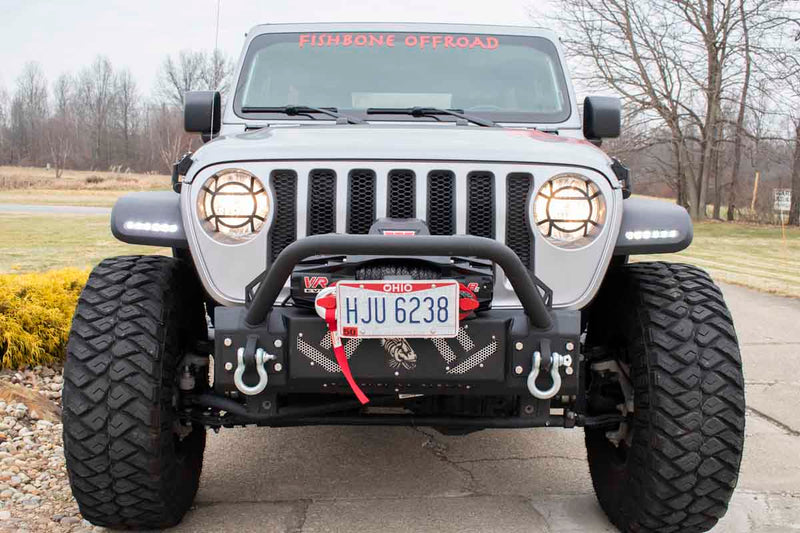 Load image into Gallery viewer, Fishbone Offroad Barracuda Bull Bar For 2007 &amp; Up Jeep Wrangler/Gladiator FB22342

