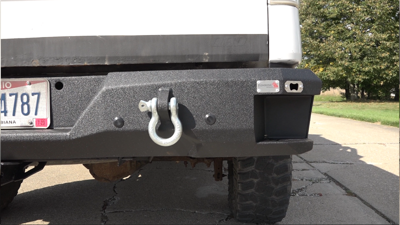 Load image into Gallery viewer, Fishbone Offroad Rear Step Bumper for 2009-2014 Ford F-150 FB22356
