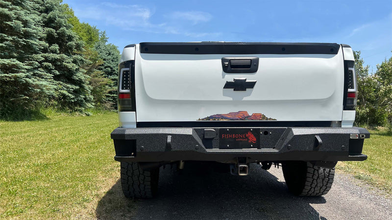Load image into Gallery viewer, Fishbone Offroad Rear Bumper 2007-2013 Chevy Silverado FB22367
