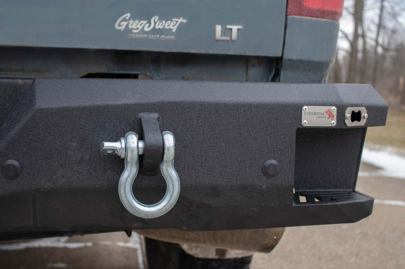 Load image into Gallery viewer, Fishbone Offroad Rear Bumper 2007-2013 Chevy Silverado FB22367
