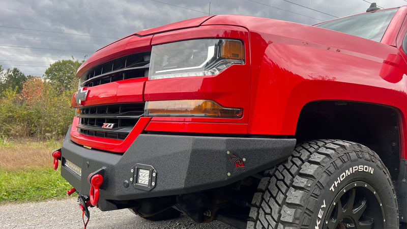 Load image into Gallery viewer, Fishbone Offroad Rockfish Front Bumper for 2016-2018 Chevy Silverado FB22388
