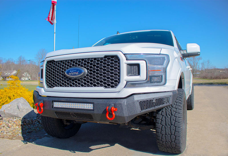 Load image into Gallery viewer, Fishbone Offroad Pelican Front Bumper for 2018-2020 Ford F-150 FB22390

