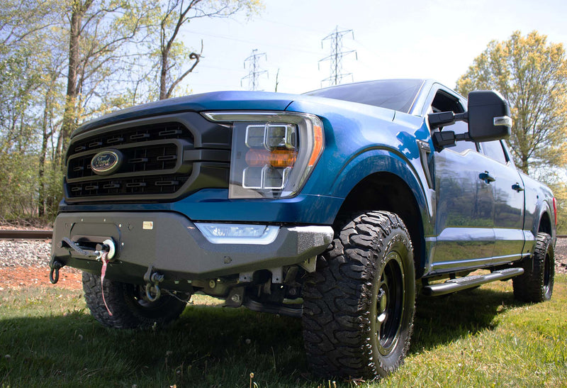 Load image into Gallery viewer, Fishbone Offroad Winch Plate (for FB22366) for 2021 &amp; Up Ford F-150 FB22393
