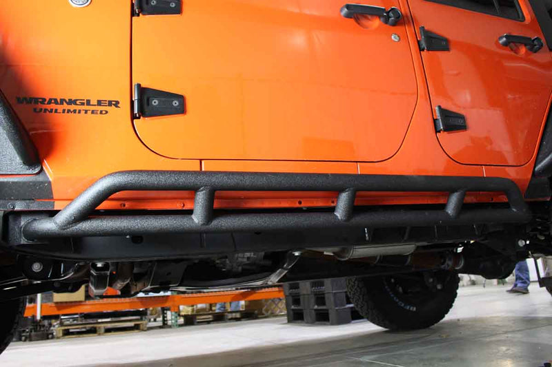Load image into Gallery viewer, Fishbone Offroad Rocker Guards for 2007-2018 Jeep Wrangler FB23009
