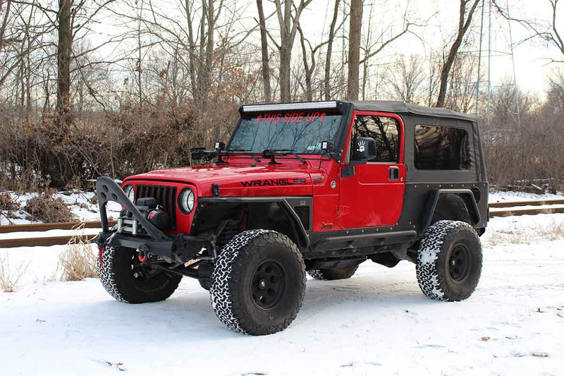 Load image into Gallery viewer, Fishbone Offroad Front Tube Fenders for 1997-2006 Jeep Wrangler FB23029F
