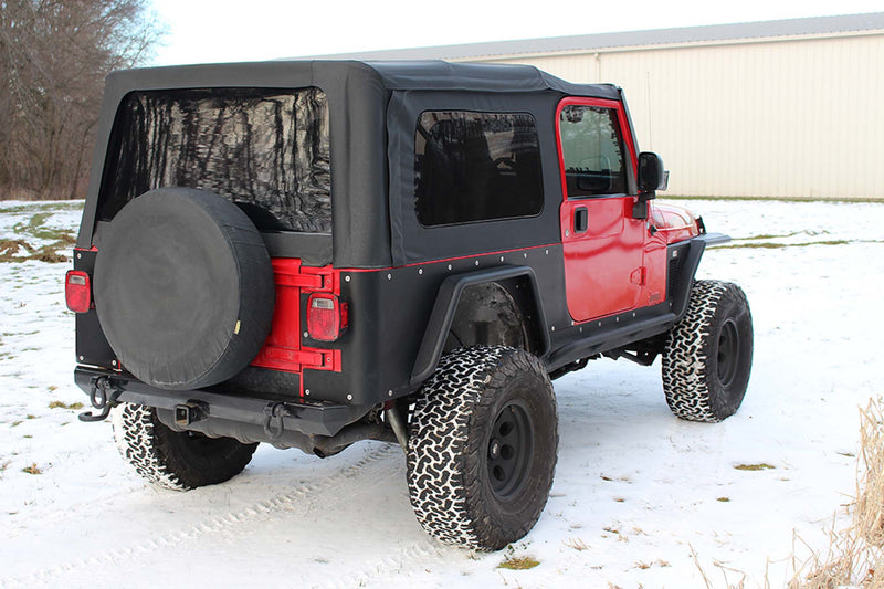 Load image into Gallery viewer, Fishbone Offroad 1997-2006 Jeep Wrangler TJ &amp; Wrangler Unlimited LJ Front and Rear Tube Fender Set FB23029
