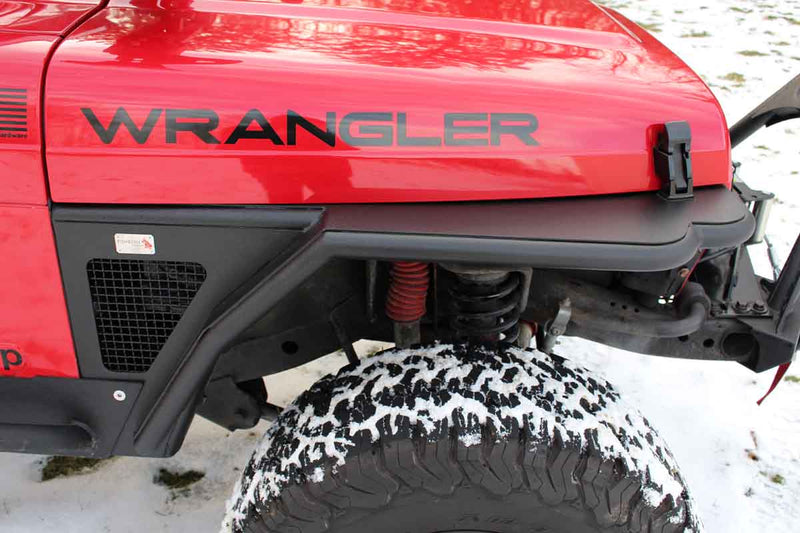 Load image into Gallery viewer, Fishbone Offroad Rear Tube Fender Set for 1997-2006 Jeep Wrangler FB23029R
