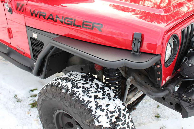 Load image into Gallery viewer, Fishbone Offroad Rear Tube Fender Set for 1997-2006 Jeep Wrangler FB23029R
