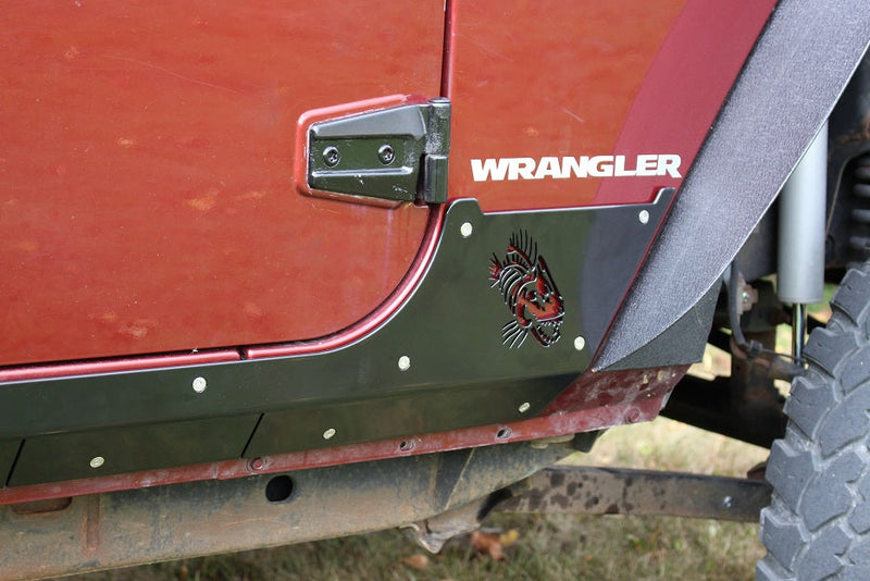 Load image into Gallery viewer, Fishbone Offroad Scale Armor for 2007-2018 Jeep Wrangler FB23053

