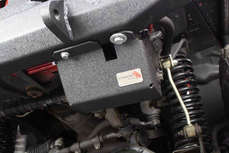 Load image into Gallery viewer, Fishbone Offroad Steering Box Skid Plate for 1997-2006 Jeep Wrangler FB23065
