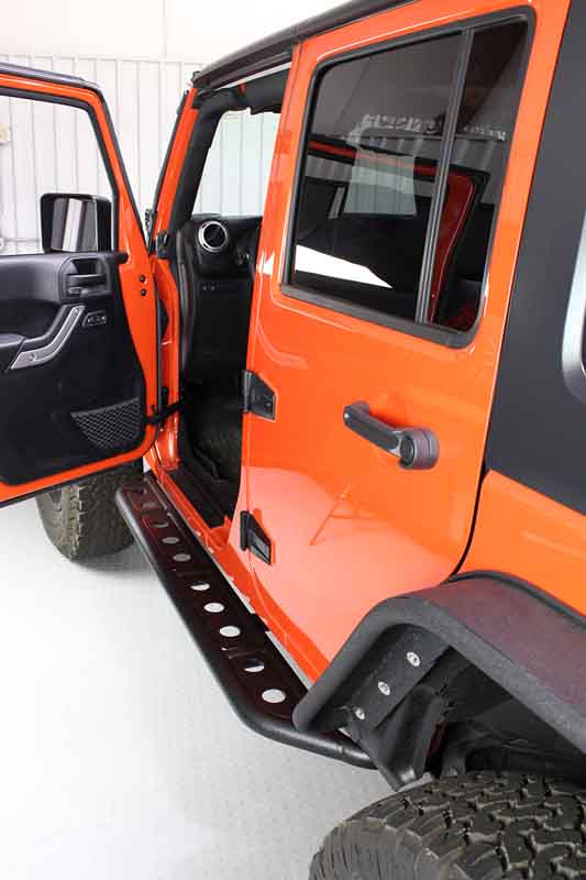 Load image into Gallery viewer, Fishbone Offroad Step Slider for 2007-2018 Jeep Wrangler FB23070
