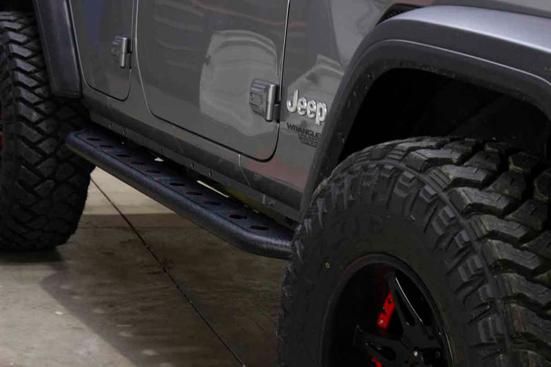 Load image into Gallery viewer, Fishbone Offroad Step Sliders 2018-2027 Jeep Wrangler JLU FB23083
