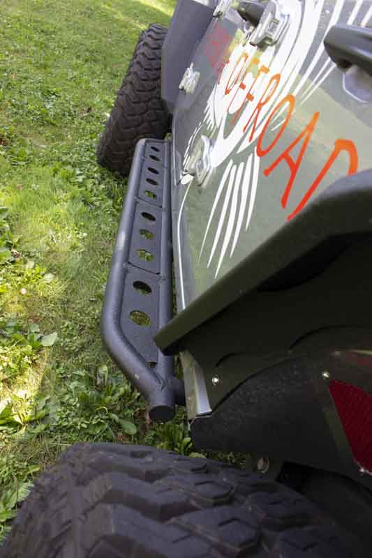 Load image into Gallery viewer, Fishbone Offroad Step Sliders 2018-2027 Jeep Wrangler JLU FB23083
