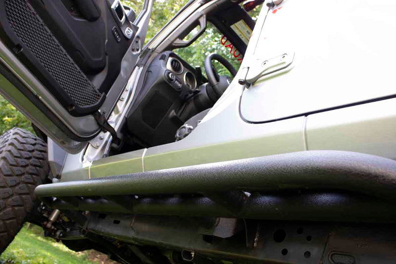 Load image into Gallery viewer, Fishbone Offroad Step Sliders 2018-2027 Jeep Wrangler JLU FB23083
