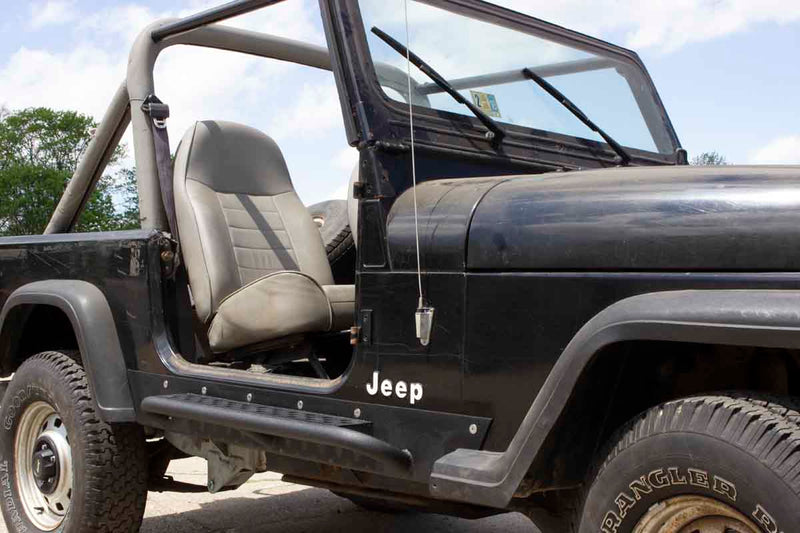 Load image into Gallery viewer, Fishbone Offroad Rock Slider with Tube Step for 1987-1995 Jeep Wrangler FB23115
