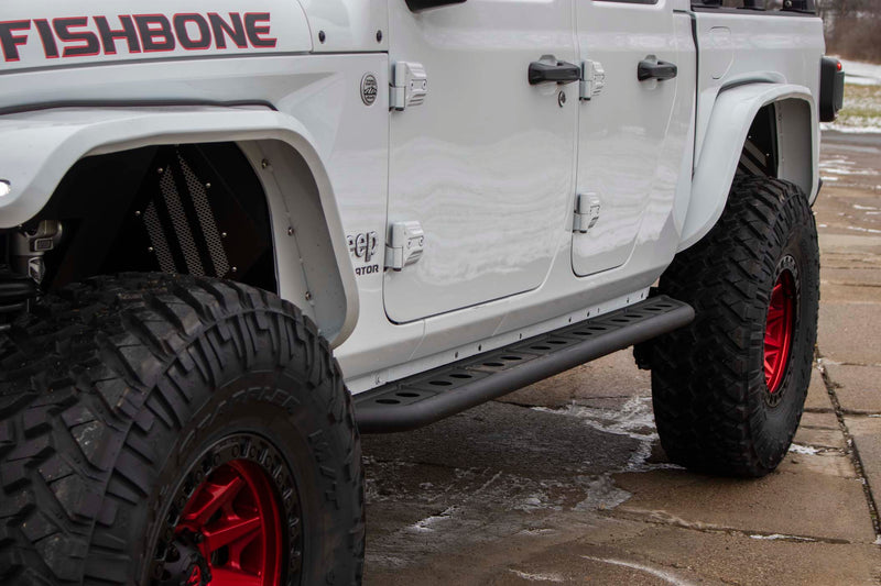 Load image into Gallery viewer, Fishbone Offroad Step Sliders for 2020 &amp; Up Jeep Gladiator FB23143
