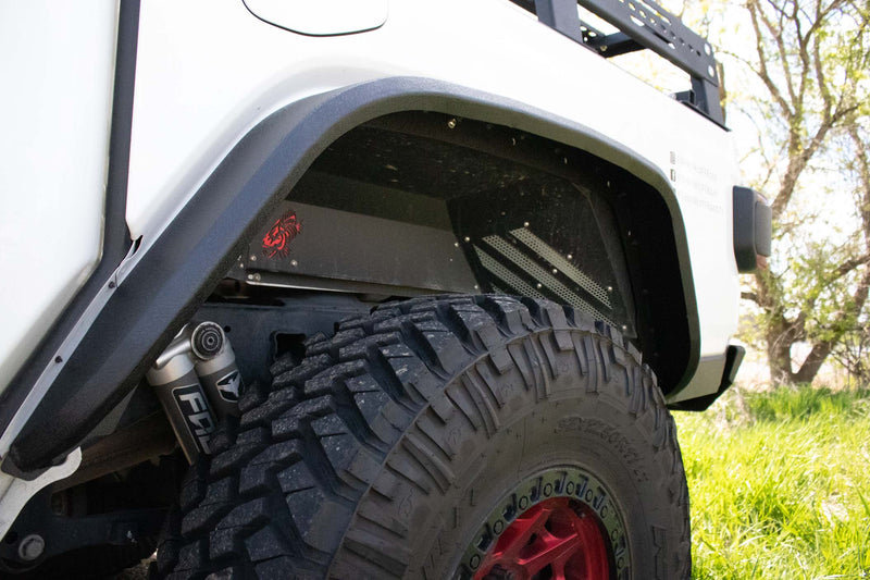 Load image into Gallery viewer, Fishbone Offroad Rear Steel Elite Fenders for 2020-Current Jeep Gladiator FB23144R
