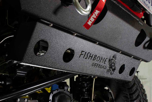 Fishbone Offroad Mako Front Bumper Skid Plate for 2018 & Up Jeep Wrangler/Gladiator FB23176