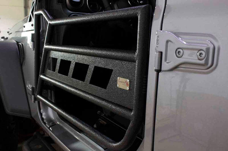 Load image into Gallery viewer, Fishbone Offroad Front Tube Doors for 2018-2025 Jeep Wrangler JL FB24087
