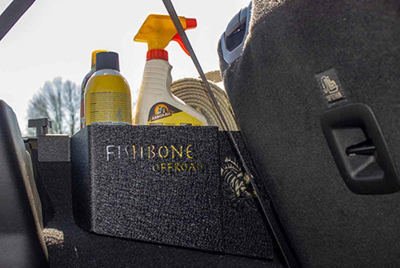 Load image into Gallery viewer, Fishbone Offroad Wheel Well Storage Bins for 2018-2023 Wrangler Unlimited JLU FB25100
