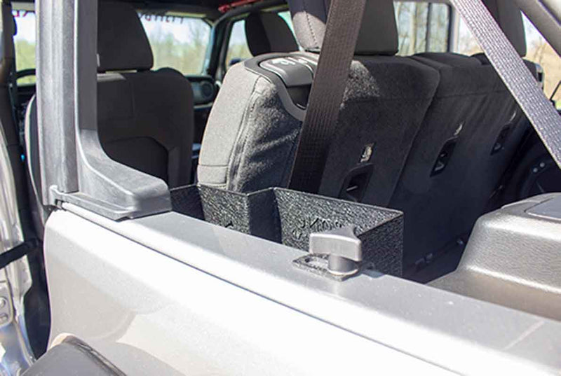Load image into Gallery viewer, Fishbone Offroad Wheel Well Storage Bins for 2018-2023 Wrangler Unlimited JLU FB25100
