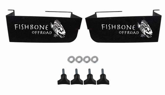 Fishbone Offroad Wheel Well Storage Bins for 1997-2006 Jeep Wrangler FB25103