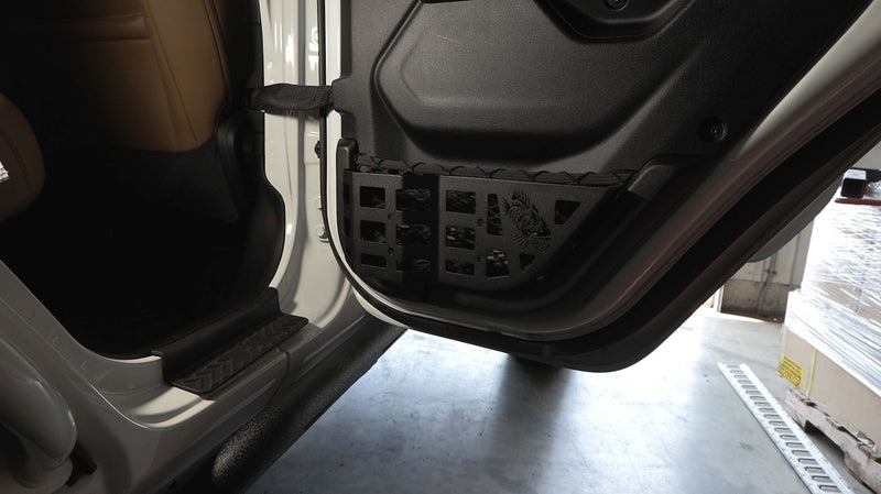 Load image into Gallery viewer, Fishbone Offroad Rear Door Pocket MOLLE Panels for 2018 &amp; Up Jeep Wrangler/Gladiator FB25479
