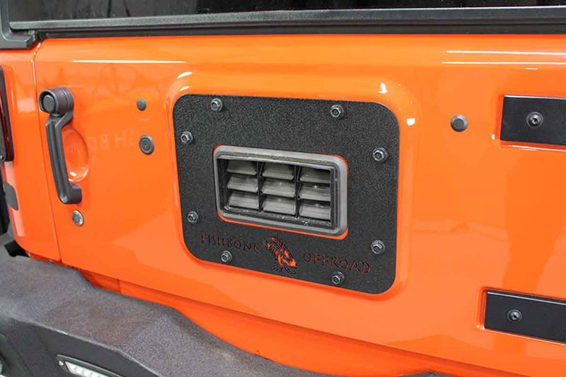 Load image into Gallery viewer, Fishbone Offroad Rear Tailgate Plate for 2010-2018 Jeep Wrangler FB31042
