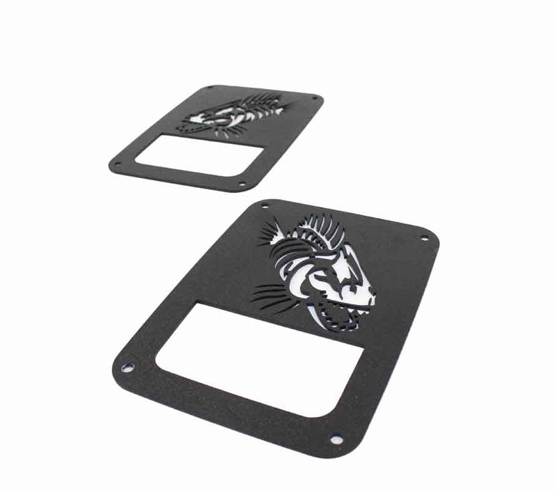 Load image into Gallery viewer, Fishbone Offroad Tail Light Covers for 1976-2006 Jeep CJ/Wrangler FB31043

